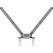 Logitech TV Mount for Video Bars up to 75" - 47" to 63" Screen Support - 150 lb Load Capacity 952-000041 - alternate 1