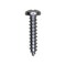 Auveco 14 x 1 1/4in Phillips Pan Head Tapping Screw Zinc, 100PK 3092 - alternate 1