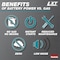 Makita LXT(R) Cordless Battery-Powered Handheld Leaf Blower Kit, 459 cfm, 116 mph, Battery Included XBU03SM1 - alternate 5