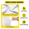 Vevor 150PCS White Stretch Spandex Folding Chair Covers for Wedding Party Dining, 150PK RD-VV-12 - alternate 4