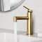 Vigo Sterling Single Handle Single-Hole Bathroom Faucet in Matte Brushed Gold VG01049MG - alternate 3