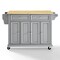 Crosley Full Size Wood Top Kitchen Cart KF30001EGY - alternate 5