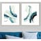 Homeroots Set Of Two Depth I Silver Framed Print Wall Art, 2PK 525288 - alternate 4