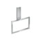 Axor Universal Rectangular Towel Ring in Chrome 42623000 - alternate 1