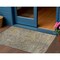 Homeroots 3' X 5' Gold And Gray Abstract Washable Indoor Outdoor Area Rug 596794 - alternate 1