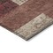 Homeroots 3' X 5' Brown And Terra Cotta Geometric Washable Indoor Outdoor Area Rug 612436 - alternate 6