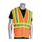 Pip ANSI Type R Class 2 Two-Tone Three Pocket Mesh Vest 302-MVATOR-5X - alternate 1