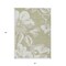 Homeroots 3' X 5' Artichoke Green Ivory And Taupe Floral Washable Indoor Outdoor Area Rug 589518 - alternate 5
