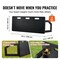 Vevor 40"X16" Soccer Rebounder Board Portable Soccer Wall with 2 Angles Rebound YQ2023001 - alternate 4