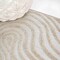 Jonathan Y Maribo High-Low Abstract Groovy Striped Beige/Cream 8 ft. x 10 ft. Indoor/Outdoor Area Rug SCN103D-8 - alternate 3