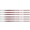 Da Vinci COLLEGE Student Brush, Synthetic, Acrylic & Oil, Flat, Series 8740, Size 4, 6PK VA-8740_4 - alternate 3