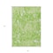 Homeroots 5' X 8' Lime Green And Ivory Striped Washable Indoor Outdoor Area Rug 596687 - alternate 3