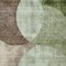 Homeroots 9' X 12' Artichoke Green Brown And Beige Geometric Washable Indoor Outdoor Area Rug  604903 - alternate 2