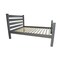 Homeroots Gray Solid Wood Queen Bed Frame 548164 - alternate 4