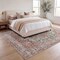 Jonathan Y Eleanor Vintage Medallion Border Non-Slip Machine-Washable Green/Brown 4 ft. x 6 ft. Area Rug VOR100K-4 - alternate 4