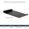 Startech.Com 1U 19IN SERVER RACK CABINET SHELF 10IN DEEP - EIA/ECA-310 CANTILEVER TRAY W/UNIV CABSHELF1U10 - alternate 2