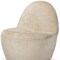 Homeroots 33" Beige Chenille Slipper Chair 605996 - alternate 3