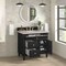 James Martin Vanities Lorelai 36" Single Vanity, Black Onyx, w/ 3 CM Siberian Silestone Top 424-V36-BKO-3SFR - alternate 5