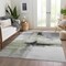 Homeroots 3' X 5' Sage Black And Gray Abstract Washable Indoor Outdoor Area Rug 603653 - alternate 6