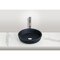 Castello Usa Yale 14-inch Bathroom Vessel Sink - Matte Black with Vertical Stripes CB-VC-3-SMBV-14 - alternate 7