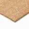 Homeroots 8' X 10' Salmon Floral Washable Indoor Outdoor Area Rug 607383 - alternate 5