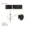 Mytee Products 3 in Fuel Tank Strap Isolator for Semi Trucks - 25 ft. Length, Black FTSI-325 - alternate 5