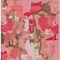 Homeroots 8' X 10' Coral Pink And Brown Abstract Washable Indoor Outdoor Area Rug 599559 - alternate 3