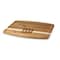 Picnic Time Family Of Brands NFL New York Giants - Ovale Acacia Cutting Board 893-00-512-213-2 - alternate 1