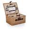 Picnic Time Family Of Brands Classic Picnic Basket, Beige Canvas 206-40-187-000-0 - alternate 4
