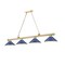 Z-Lite Cordon Heritage Brass 4 Light Billiard 2306-4HBR-MNB - alternate 1