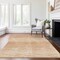 Homeroots 8' X 10' Salmon And Ivory Abstract Washable Indoor Outdoor Area Rug 587425 - alternate 3