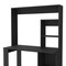 Homeroots 58" Black Wood Computer Desk With Hutch 526175 - alternate 11