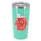 Peanuts Snoopy Light Joy 20 Ounce Stainless Steel Travel Tumbler with Clear Lid in Mint Green 141824.01 - alternate 1
