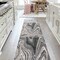 Jonathan Y Eleni Contemporary Glam Abstract Marble Charcoal/Cream 2 ft. x 8 ft. Runner Rug SEU301A-28 - alternate 3