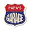 Signmission Papa's Garage, 12 Inch X 12 Inch, Aluminum Metal Sign SHI-A-12-383-PAPA - alternate 1