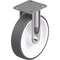 Blickle Rigid Plate Caster, PU, 8", 660 lb. BESX-POTH 200XK-14 - alternate 1