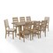 Crosley Joanna 9-Piece Dining Table Set For 8 KF13071RB-RB - alternate 1