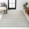 Jonathan Y Fawning Two-Tone Striped Classic Low-Pile Machine-Washable Cream/Light Gray 3 ft. x 5 ft. Area Rug WSH304B-3 - alternate 5