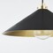 Hudson Valley Lighting Mark D. Sikes X Clivedon 1 Light Pendant 20 In. Aged Brass/Distressed Bronze MDS1402-AGB/DB - alternate 2