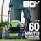 Greenworks 21'' Push Lawn Mower with Dual Battery Ports & 4.0 Ah Battery & 4 Amp Rapid Charger 2541202 - alternate 4