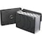 Pendaflex Expanding File, 13 Pocket(s), Poly, Black, Elastic Closure, Flap, Durable 2327 - alternate 2