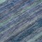 Homeroots 8' Blue And Gray Round Striped Washable Indoor Outdoor Area Rug 615838 - alternate 3
