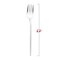 Smarty Had A Party Shiny Silver Moderno Disposable Plastic Dinner Forks (300 Forks), 300PK 9330-SFK-CASE - alternate 6