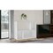Homeroots Modern White And Natural Bookcase 388555 - alternate 4