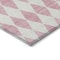 Homeroots 10' X 14' Pink And Ivory Geometric Washable Indoor Outdoor Area Rug 577096 - alternate 5