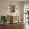 James Martin Vanities Solene 36 in. Single Vanity, Seaside Oak, w/ 3 CM White Zeus Quartz Top D225-V36-SSO-3WZ - alternate 3