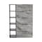 Homeroots 35" Grey Manufactured Wood Five Drawer Chest 473088 - alternate 4