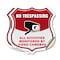 Signmission No Trespassing Shield Sign All Activitie, 6 inch X 6 inch, Vinyl Decal, 2PK SHI-D-2PACK-6-421 - alternate 1