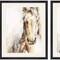 Homeroots Set Of Two Gift Horse Brown Framed Print Wall Art, 2PK 416400 - alternate 3