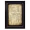 Homeroots Nana Says Black Framed Print Wall Art 415702 - alternate 1